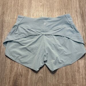lululemon athletica Light Blue Layered Athletic Shorts